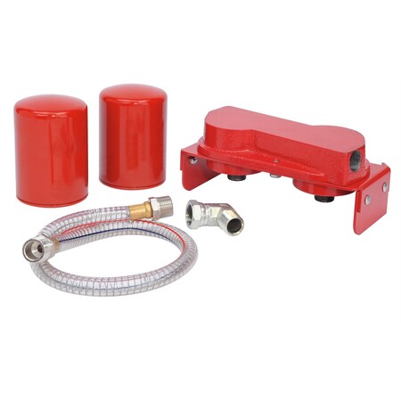 Lincoln Industrial Optional 2 Way Fuel Filter System 3612